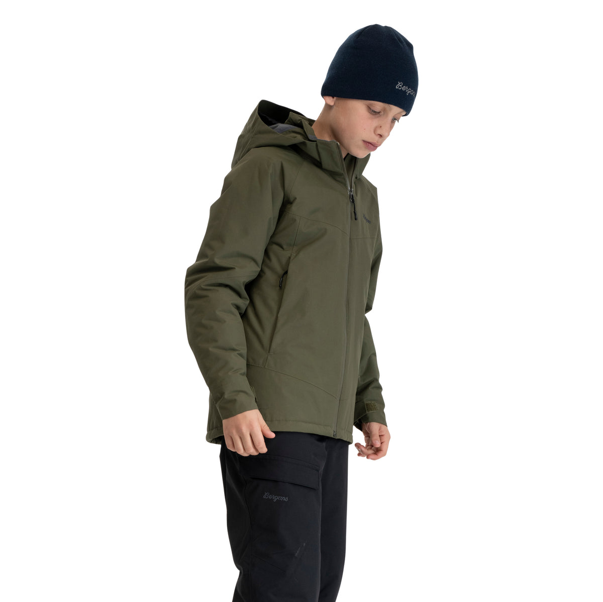 Bergans Storetind Insulated Shell Jacket Junior Pine Forest