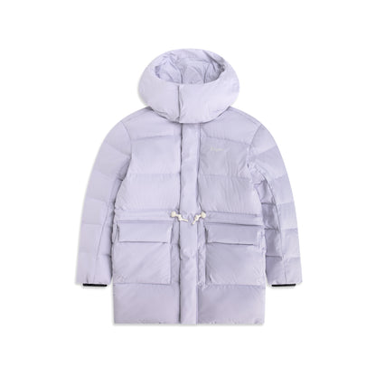 Bergans Dyna Down Hood Jacket Women Light Acai Smoothie