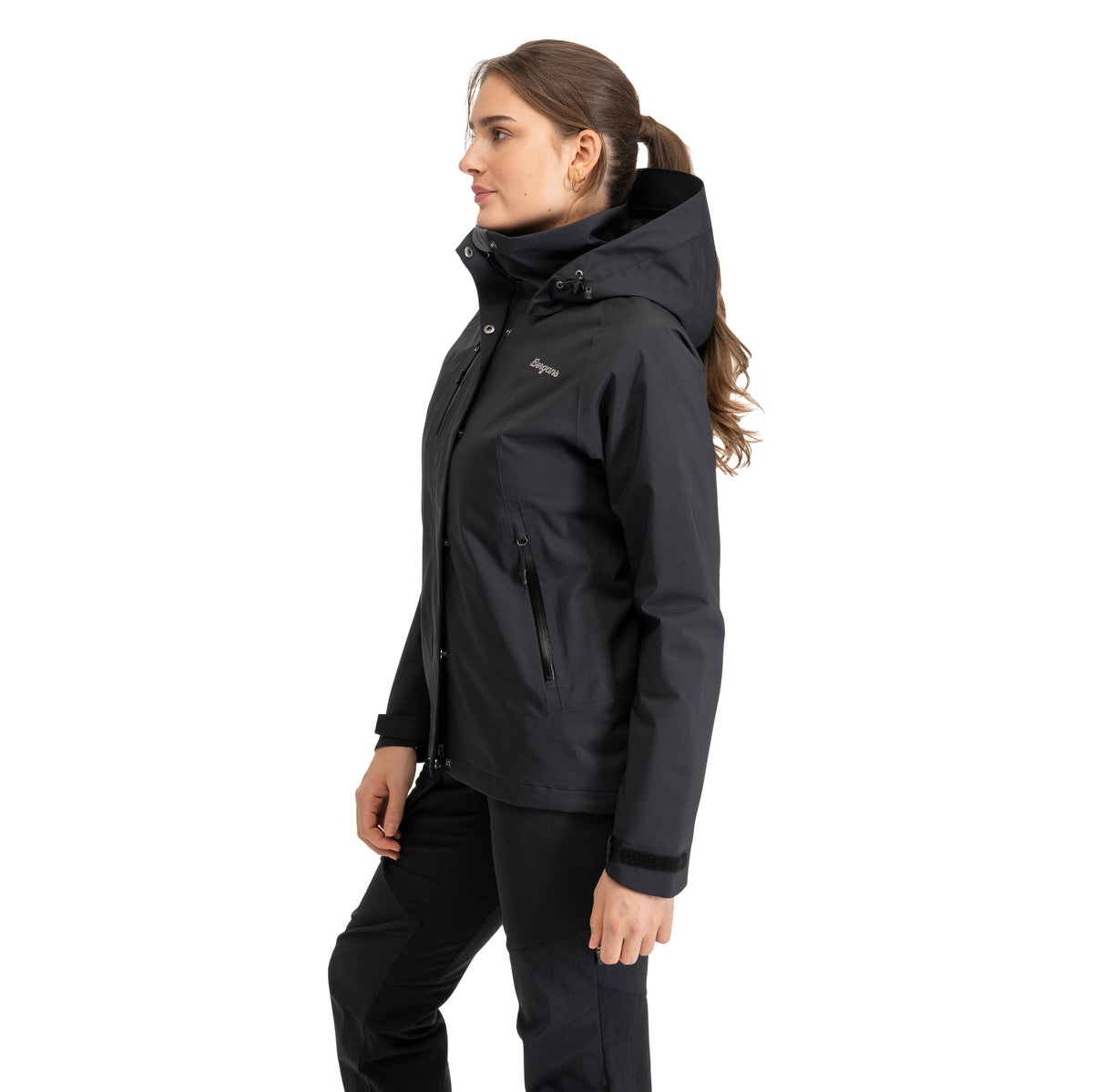 Bergans Flya Insulated Lady Jacket Black/Solid Grey