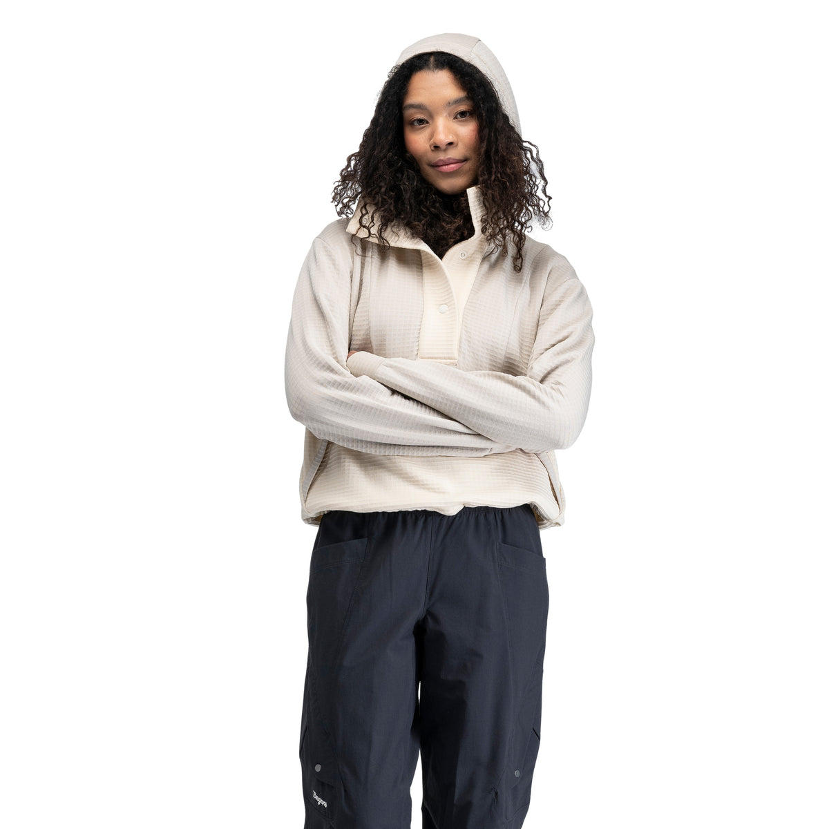 Bergans Vega Wool Hoodie Women Bone White / Creme
