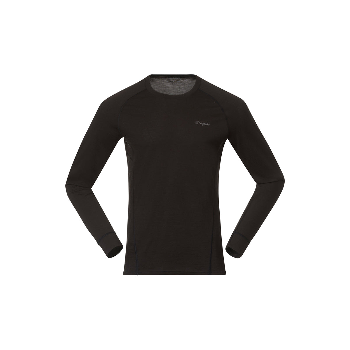 Bergans Inner:Pure Merino Long Sleeve Men Black