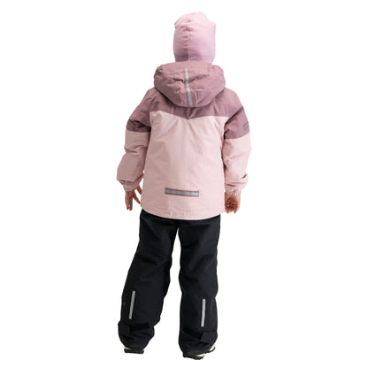 Bergans Lilletind Insulated Shell Jacket Kids Faded Pink / Rose Dust