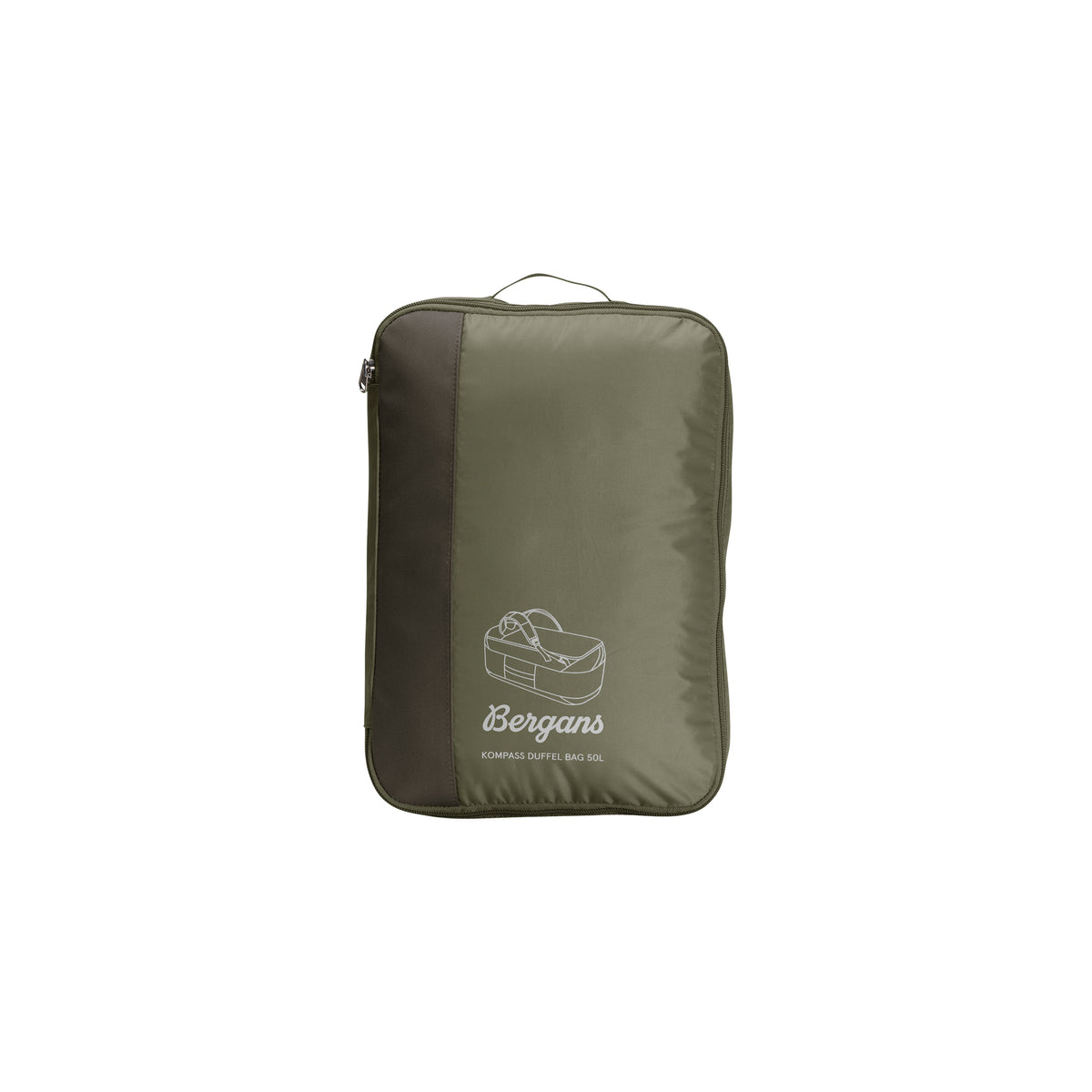 Bergans Kompass Duffel Bag 50L Dark Green Mud