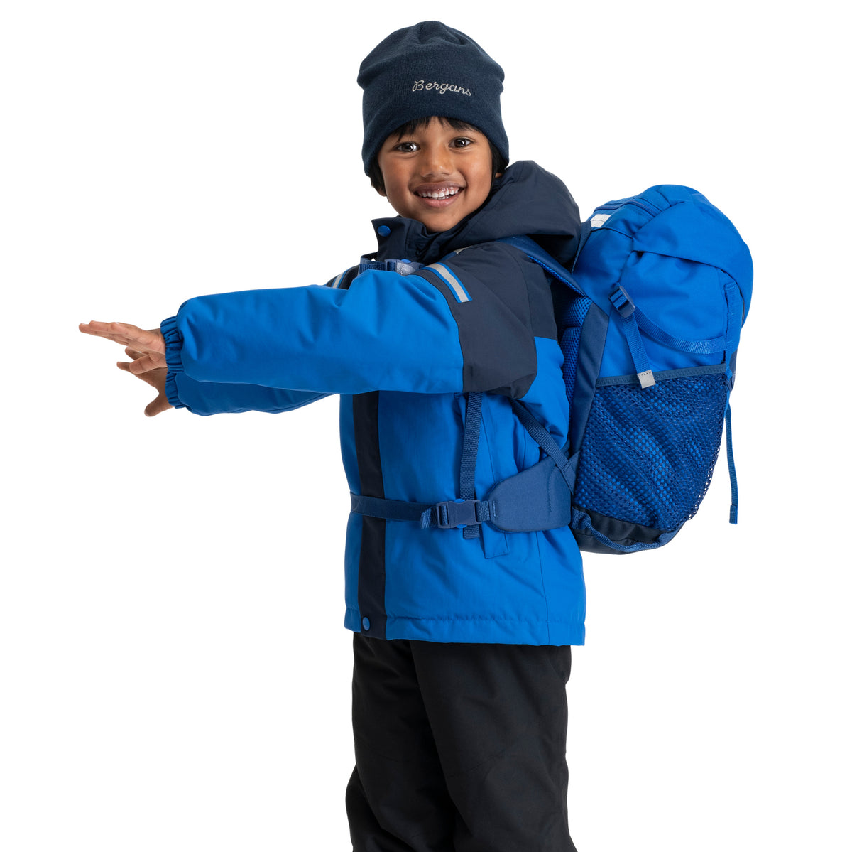 Bergans Kids' Lilletind 12L Space Blue / Lazuli Blue