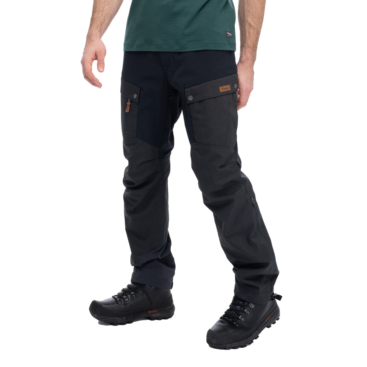 Bergans Nordmarka Favor Outdoor Pants Men Dark Shadow Grey/Black