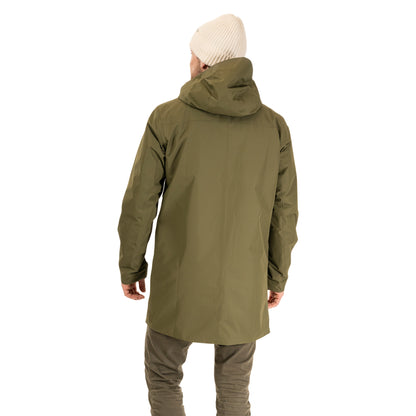 Bergans Urban Insulated Shell Coat Men Dark Green Mud