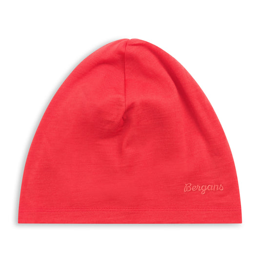 Bergans Wool Beanie Peachy Red
