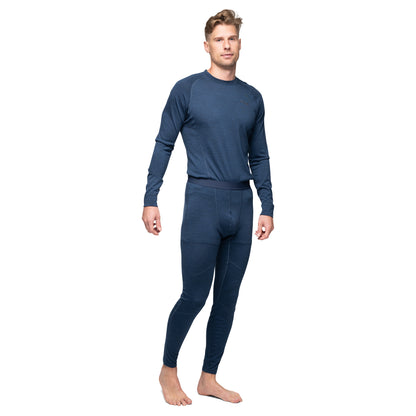 Bergans Inner:Pure Merino Tights Men Navy Blue