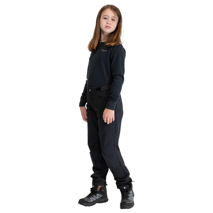 Bergans Junior Softshell Hiking Pants Black