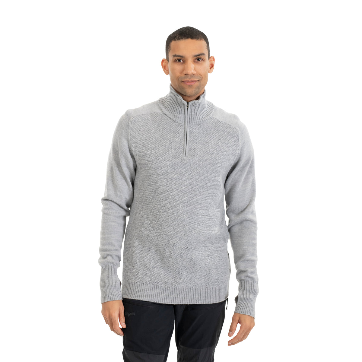 Bergans Ulriken Light Merino Jumper Men Magnesium Grey