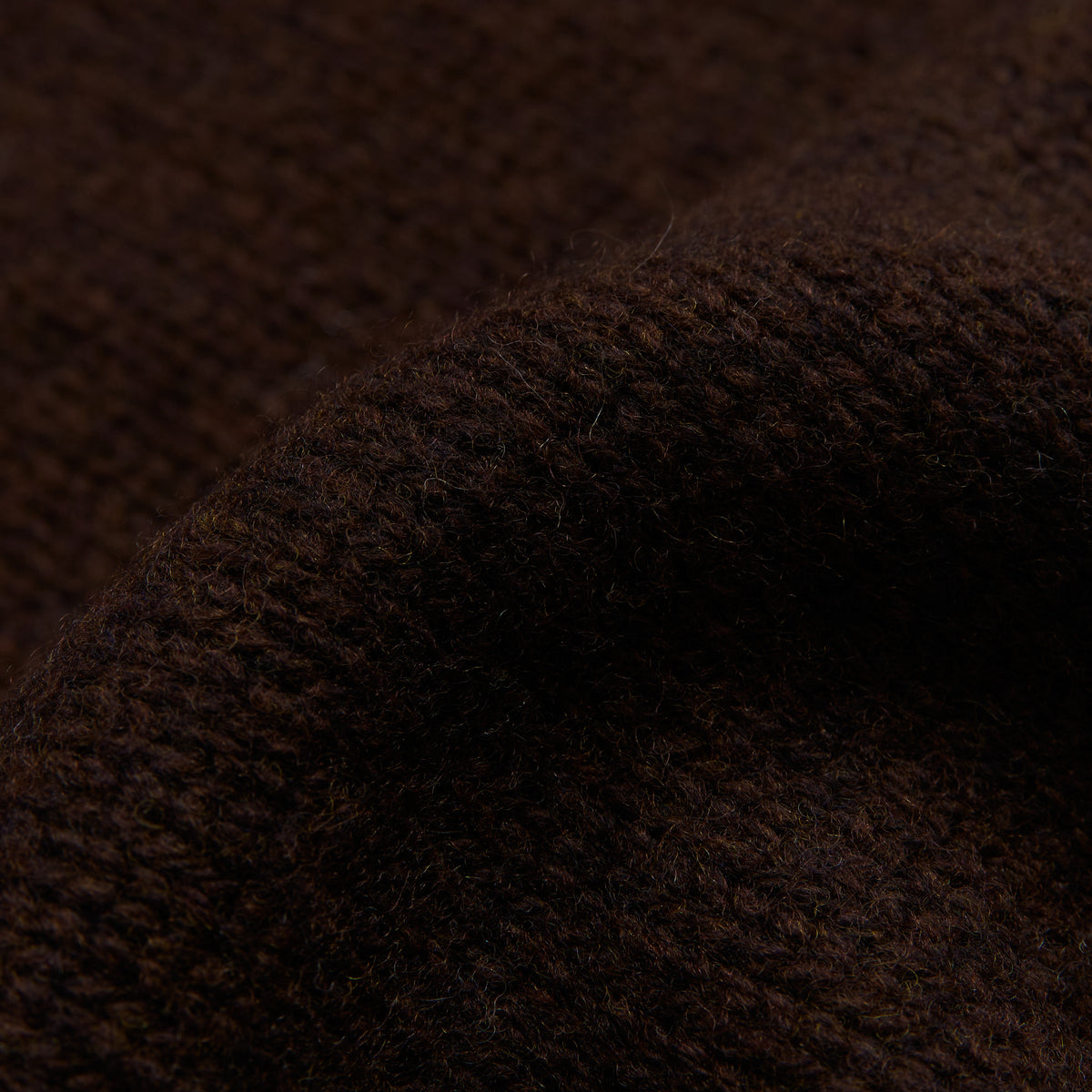 Bergans Steiro Knitted Wool Jumper Dark Chocolate / Creme