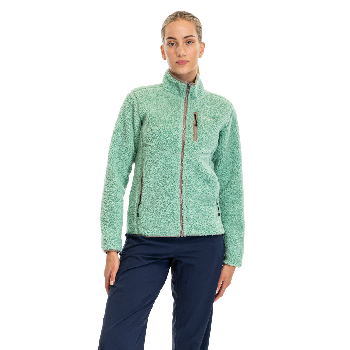 Bergans Lunnan Pile Fleece Jacket Women Mint Crush