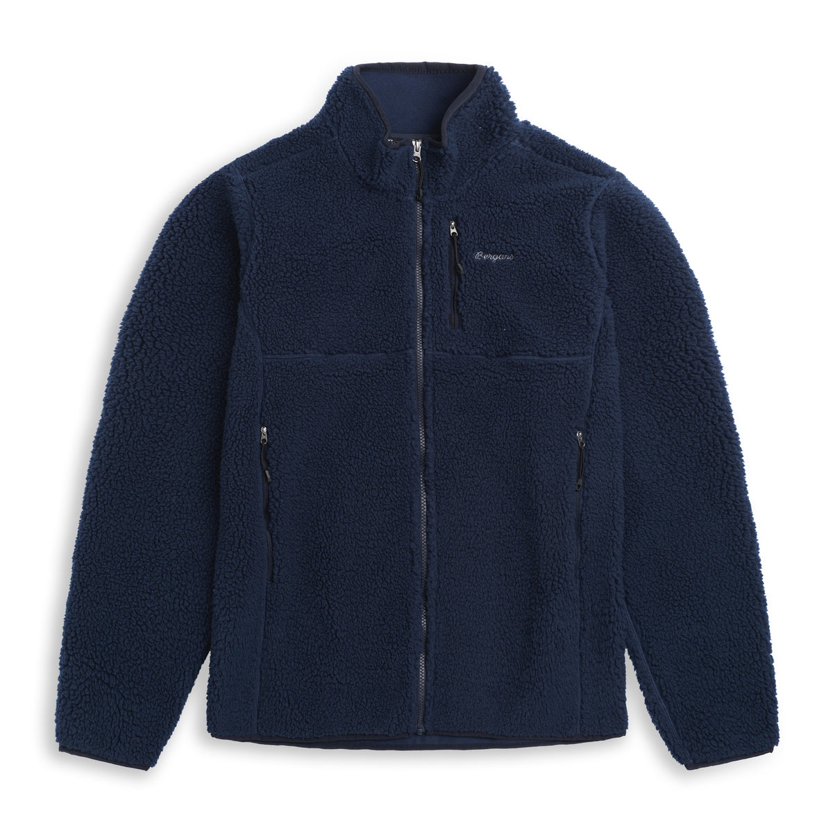 Bergans Lunnan Pile Fleece Jacket Men Navy Blue
