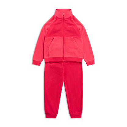 Bergans Lilletind Fleece Set Kids Light Alpine Rose/Alpine Rose