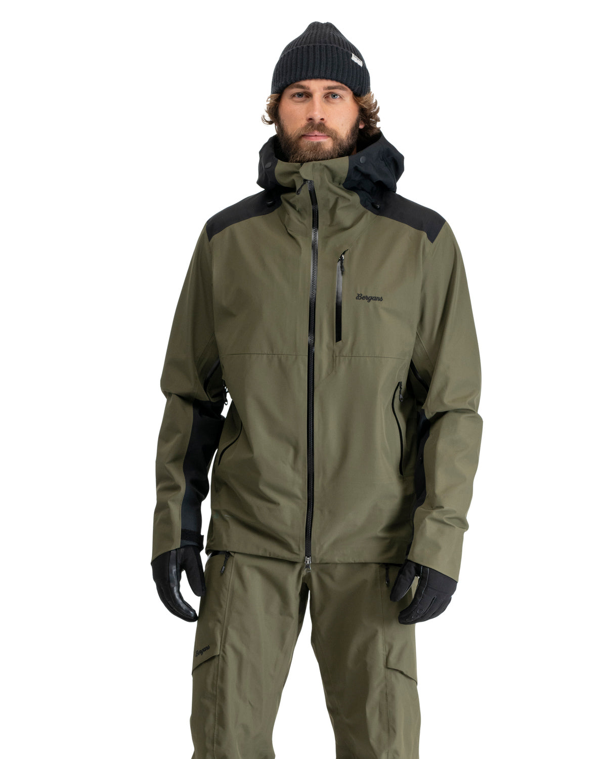 Bergans Oppdal 3L Shell Jacket Men Pine Forest/Black
