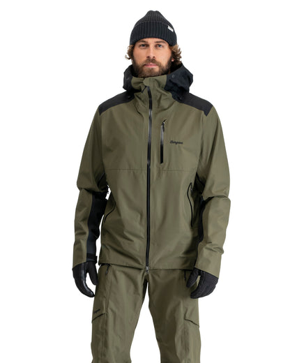 Bergans Oppdal 3L Shell Jacket Men Pine Forest/Black