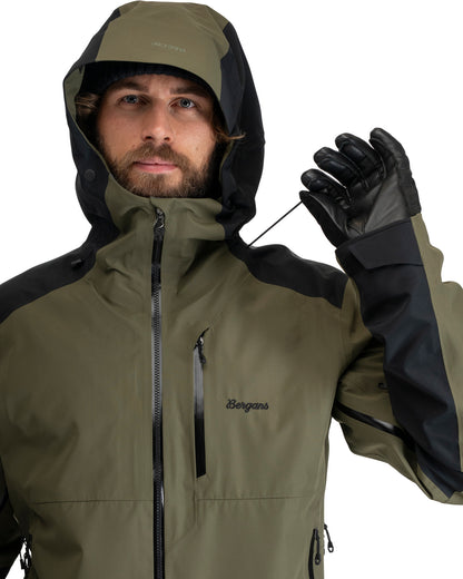 Bergans Oppdal 3L Shell Jacket Men Pine Forest/Black