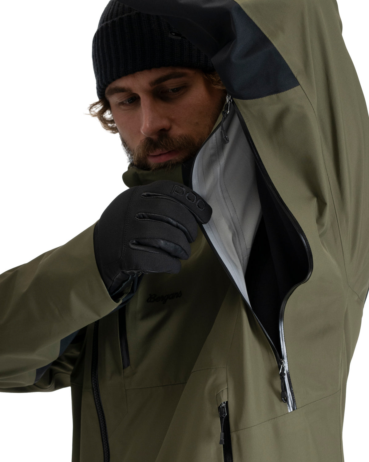 Bergans Oppdal 3L Shell Jacket Men Pine Forest/Black