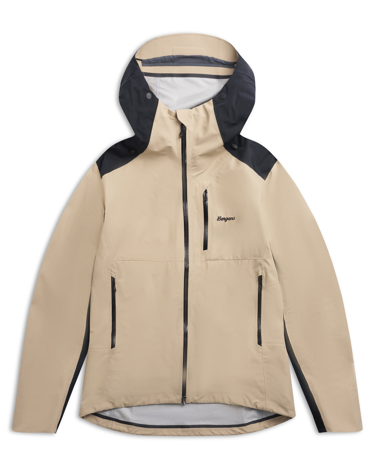 Bergans Oppdal 3L Shell Jacket Men Sandstone Black