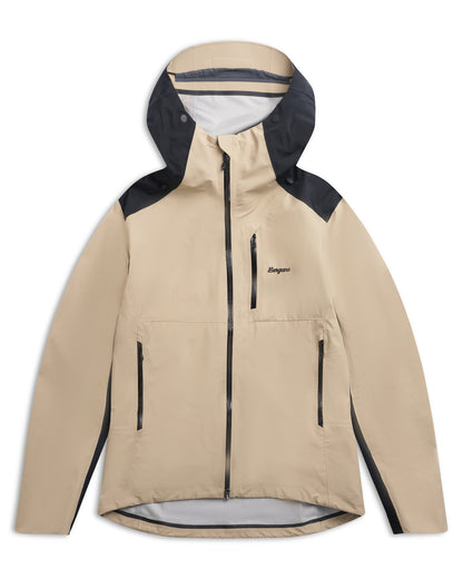 Bergans Oppdal 3L Shell Jacket Men Sandstone Black