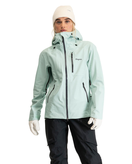 Bergans Oppdal 3L Shell Jacket Women Mint Crush