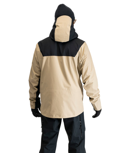 Bergans Oppdal 3L Shell Jacket Men Sandstone Black
