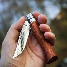Opinel N08 Padauk Mirror Blade - NatureLife