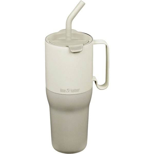Klean Kanteen Rise Tumbler Flip Lid w Straw 1L Termosmugg Tofu - NatureLife