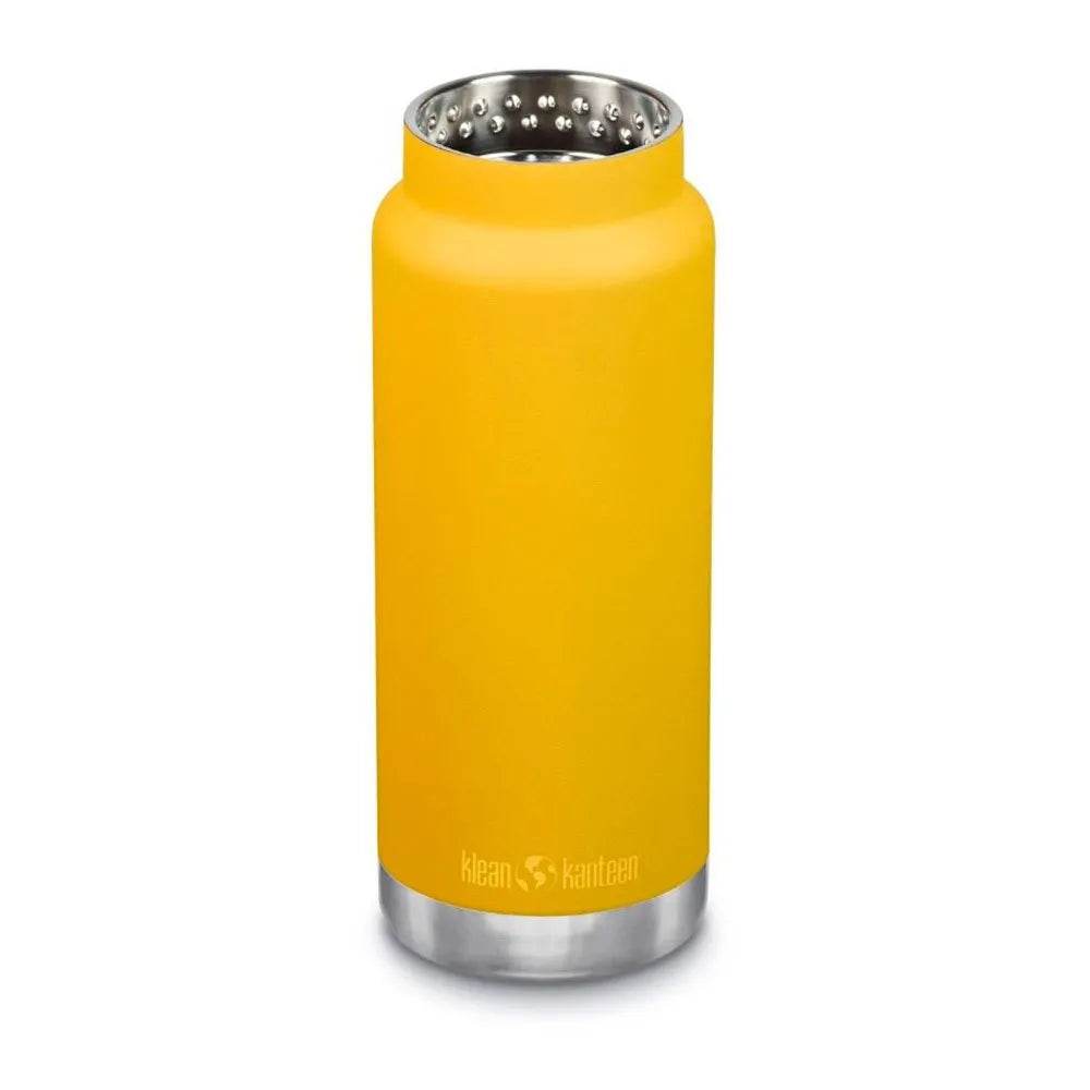 Klean Kanteen TKWide Isolerad 946ml (Chug Cap) Vattenflaska Marigold - NatureLife