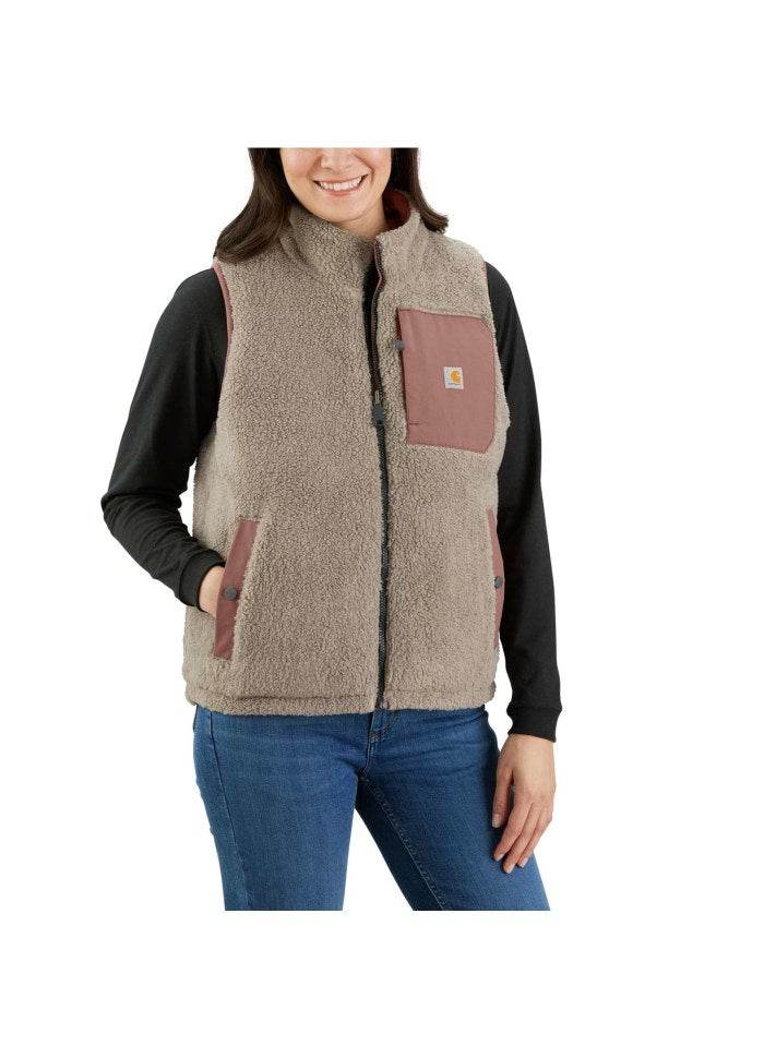 Carhartt Relaxed Midweight Utility Vest Nutmeg - NatureLife