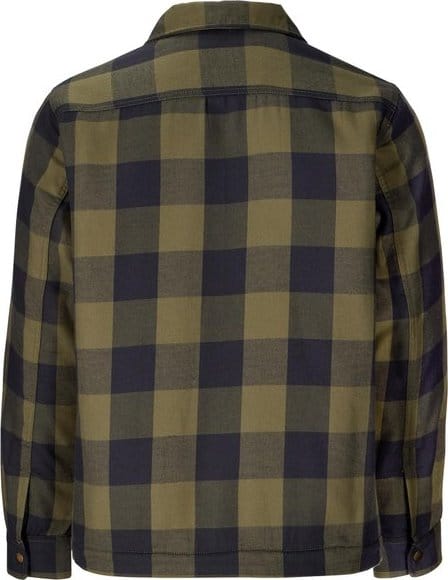 Marmot Men's Ridgefield Sherpa Flannel Shirt Jacket Nori/Black