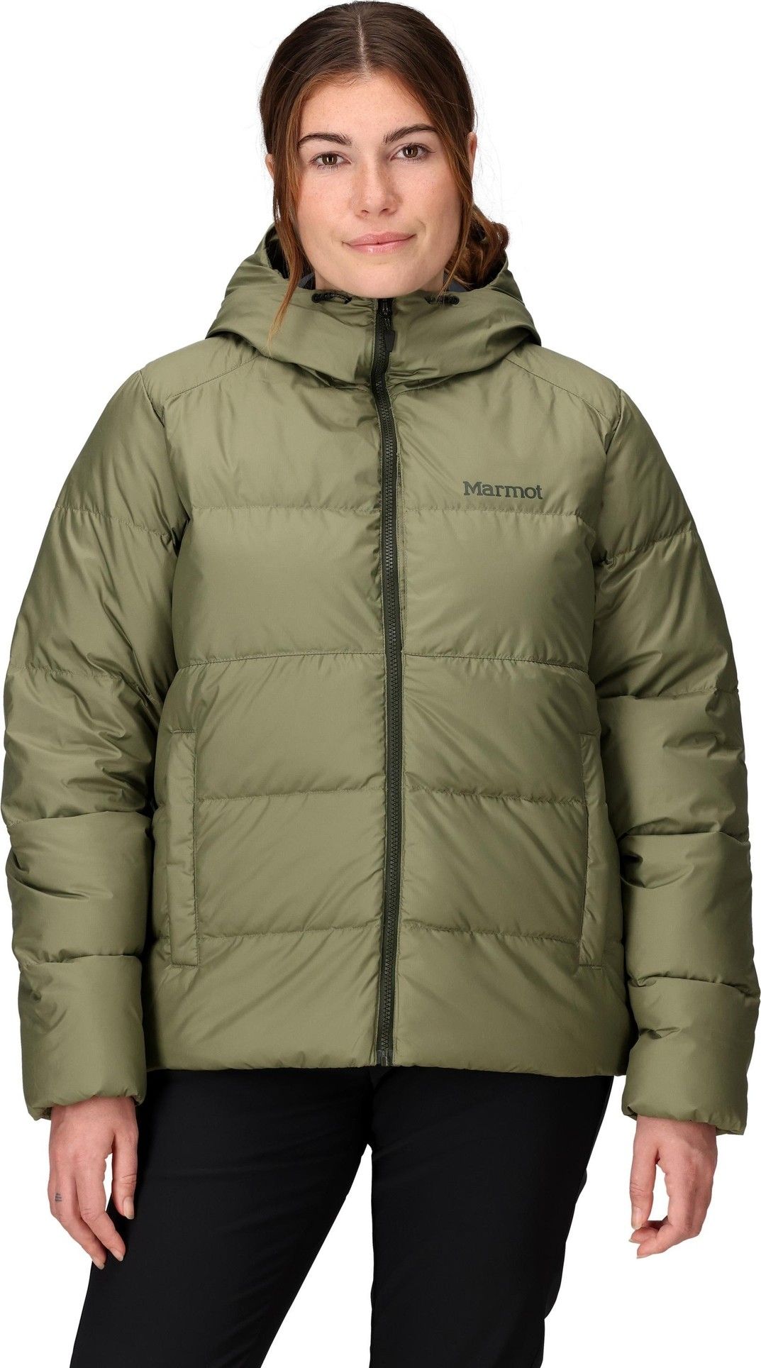 Marmot Wm's Guides Down Hoody Olive Grove