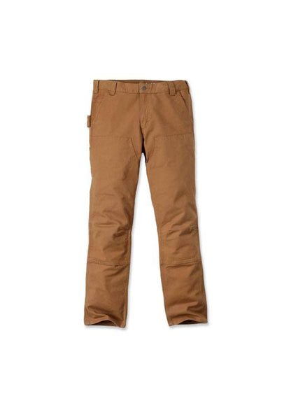 Carhartt Stretch Duck Double Front Brown - NatureLife