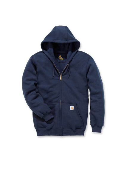 Carhartt Sweatshirt Zip Hooded New Navy - NatureLife