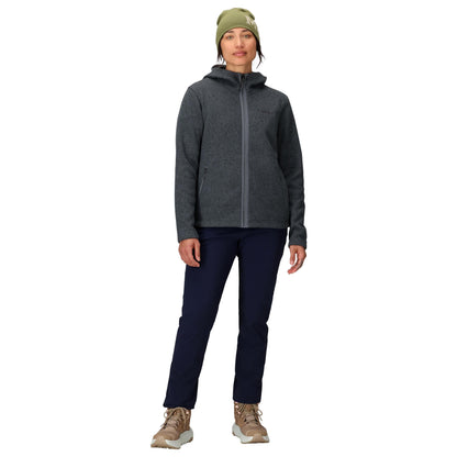 Marmot Wm's Drop Line Full Zip Hoody Steel Onyx Heather