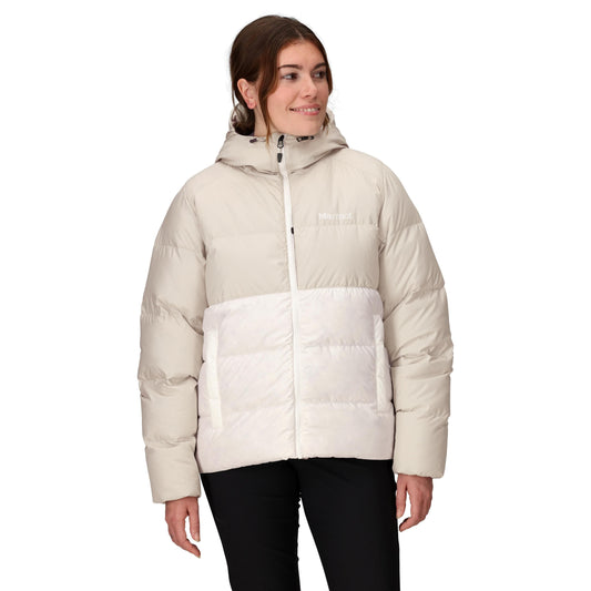 Marmot Wm's Guides Down Hoody Birch Bark / Pearl
