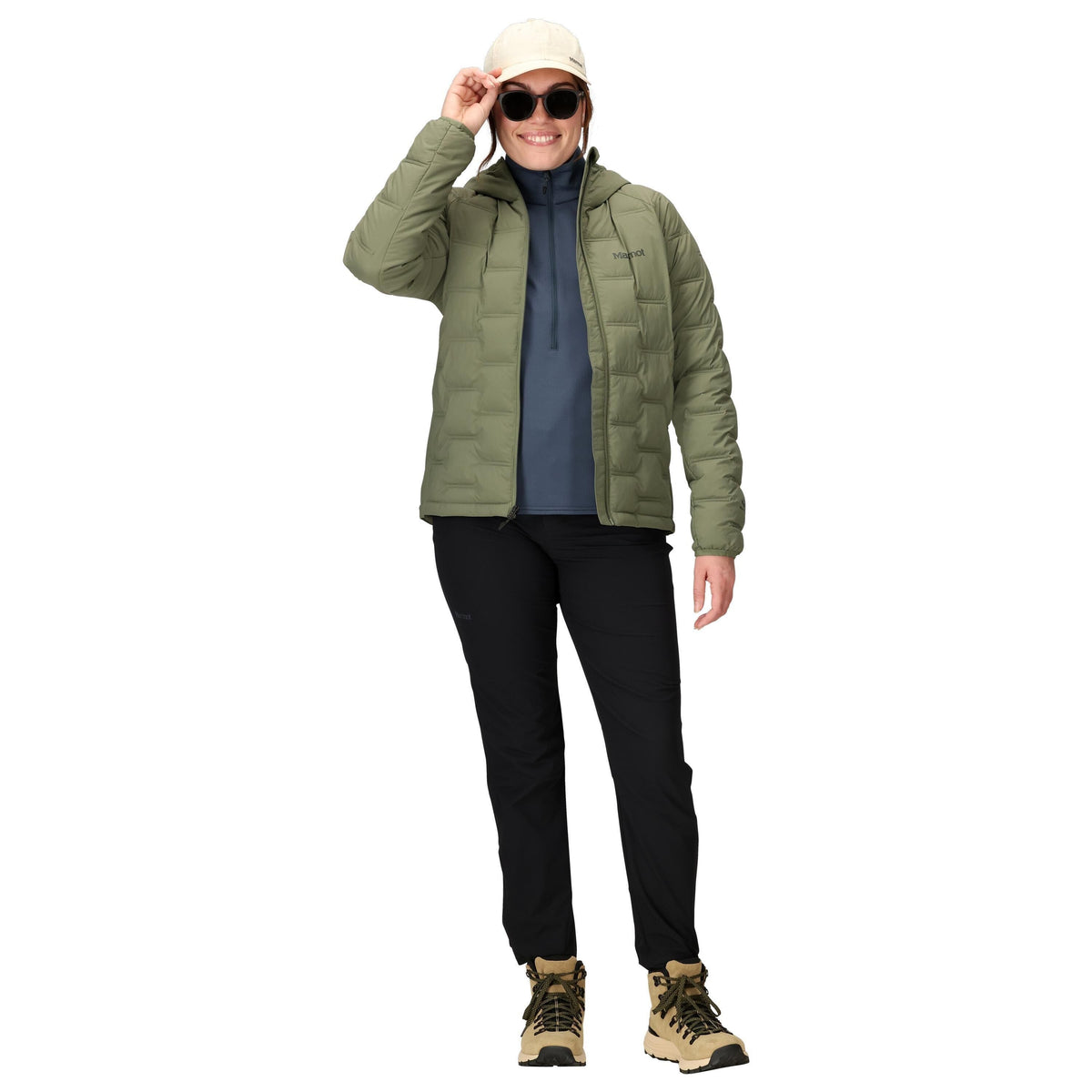Marmot Wm's WarmCube Active Novus Hoody Olive Grove