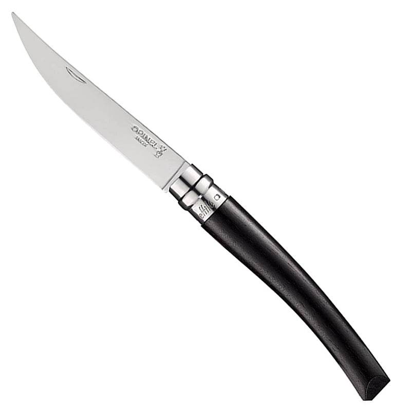 Opinel N10 Slim Ebony Mirror Blade - NatureLife