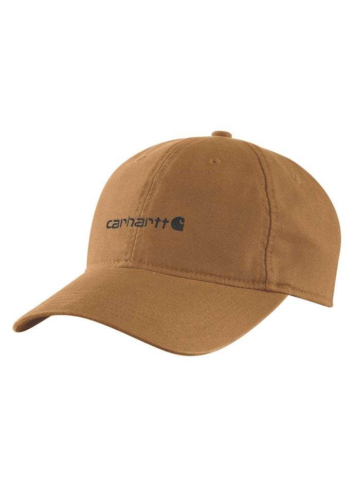 Carhartt Canvas EmbroIdered Graphic Cap Brown - NatureLife