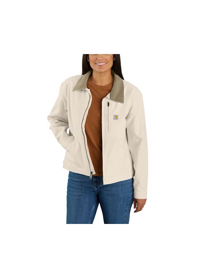 Carhartt Relaxed Fit Canvas Detroit Jacket Natural - NatureLife