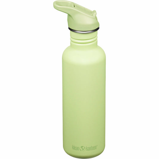 Klean Kanteen Classic 800ml (Flip Seal Sport) Vattenflaska Shadow Lime