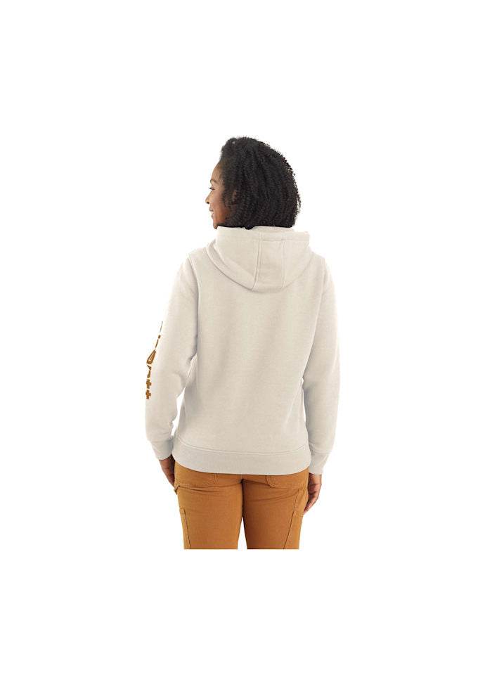 Carhartt Logo Sleeve Graphic Sweatshirt Malt - NatureLife