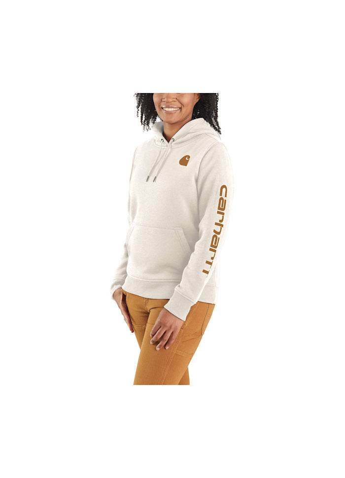 Carhartt Logo Sleeve Graphic Sweatshirt Malt - NatureLife